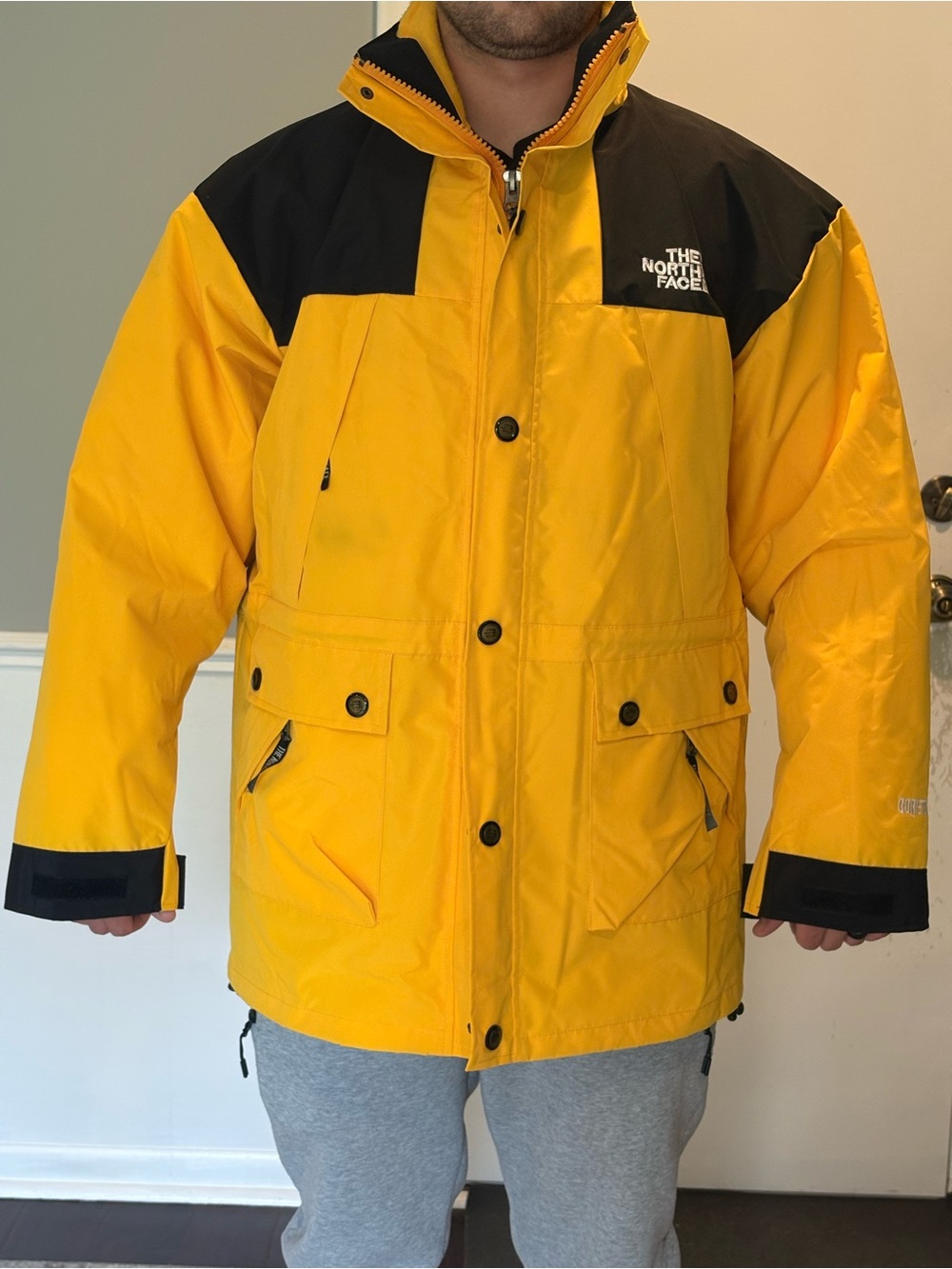 The North Face Goretek 2-in-1 Raincoat with Fleece Jacket